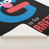 セサミストリート | GはGrover用 シェルパブランケット (3/4)