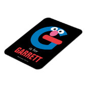 セサミストリート | GはGrover用 マグネット (左側)