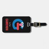 セサミストリート | GはGrover用 ラゲッジタグ (正面横)