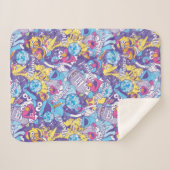 セサミストリート | Groovyダンスパターン シェルパブランケット (正面(横))