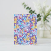 セサミストリート | Groovyダンスパターン ポストカード (スタンド正面)