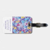 セサミストリート| Groovyダンスパターン ラゲッジタグ (裏面横)