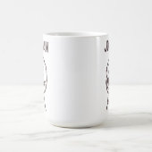 セサミストリート | Grover Bright |名前の追加 コーヒーマグカップ (中央)