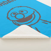 セサミストリート | Grover Bright |名前の追加 シェルパブランケット (3/4)