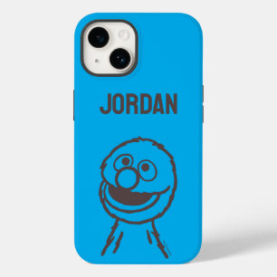 セサミストリート Grover Bright 名前の追加 Case-Mate iPhone 14ケース
