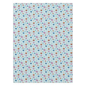 セサミストリート | Mecha Buildersの顔パターン テーブルクロス (正面)