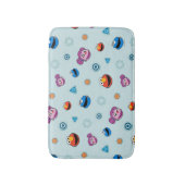 セサミストリート | Mecha Buildersの顔パターン バスマット (正面縦)