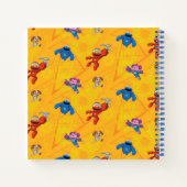 セサミストリート | Mecha Buildersパターン ノートブック (裏面)