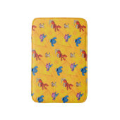 セサミストリート | Mecha Buildersパターン バスマット (正面縦)