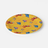 セサミストリート | Mecha Buildersパターン ペーパープレート (アングル)