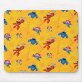 セサミストリート | Mecha Buildersパターン マウスパッド (正面)