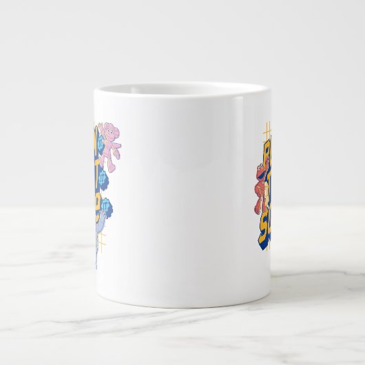 セサミストリート | Mecha Builders計画テストの解決 ジャンボコーヒーマグカップ (正面)