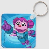 セサミストリート Mecha Builders Abby |メカビルダーズ キーホルダー (裏面)