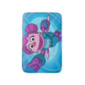 セサミストリート Mecha Builders Abby |メカビルダーズ バスマット (正面縦)