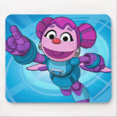 セサミストリート Mecha Builders Abby |メカビルダーズ マウスパッド (正面)