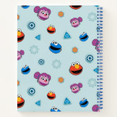 セサミストリート Mecha Builders Abby |メカビルダーズ |名前の追加 ノートブック (裏面)