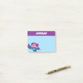 セサミストリート Mecha Builders Abby |メカビルダーズ |名前の追加 ポストイット (デスク上)