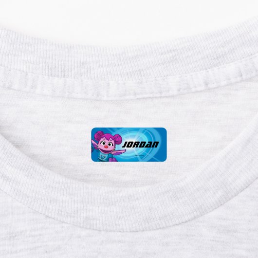 セサミストリート Mecha Builders Abby Action ラベル (貼付)