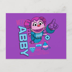 セサミストリート   Mecha Builders Abby Cadabby ポストカード