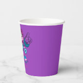 セサミストリート | Mecha Builders Abby Cadabby 紙コップ (裏面)