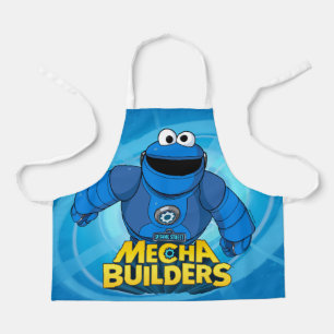 セサミストリート Mecha Builders Cookieの実行中 エプロン