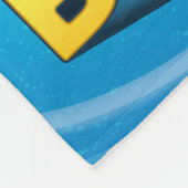 セサミストリート | Mecha Builders Cookieの実行中 フリースブランケット (角)