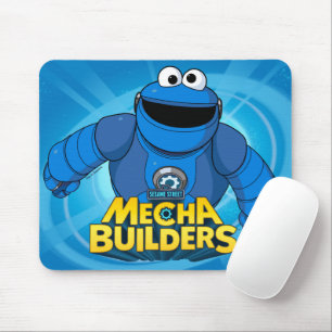セサミストリート Mecha Builders Cookieの実行中 マウスパッド