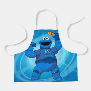セサミストリート Mecha Builders Cookie Monster エプロン