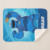 セサミストリート | Mecha Builders Cookie Monster シェルパブランケット (正面(横))