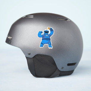 セサミストリート Mecha Builders Cookie Monster シール