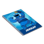 セサミストリート | Mecha Builders Cookie Monster ノートブック (右側)