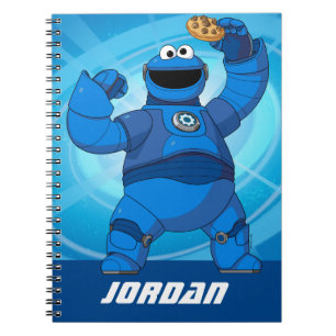 セサミストリート Mecha Builders Cookie Monster ノートブック