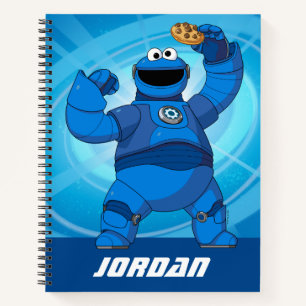 セサミストリート Mecha Builders Cookie Monster ノートブック