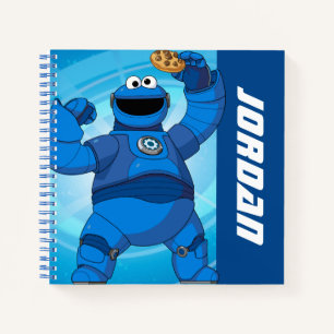 セサミストリート Mecha Builders Cookie Monster ノートブック