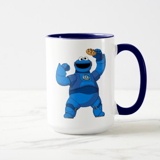 セサミストリート | Mecha Builders Cookie Monster マグカップ (右)