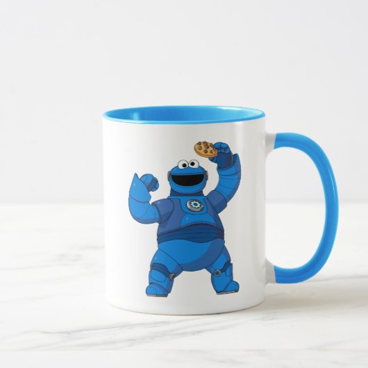 セサミストリート | Mecha Builders Cookie Monster マグカップ (右)