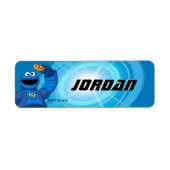 セサミストリート | Mecha Builders Cookie Monster ラベル (正面)