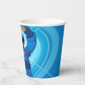 セサミストリート | Mecha Builders Cookie Monster 紙コップ (裏面)