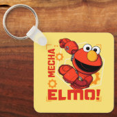 セサミストリート | Mecha Builders Elmoデザイン キーホルダー (正面)