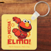 セサミストリート | Mecha Builders Elmoデザイン キーホルダー (裏面)