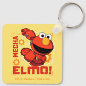 セサミストリート | Mecha Builders Elmoデザイン キーホルダー (裏面)