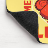 セサミストリート | Mecha Builders Elmoデザイン マウスパッド (コーナー)