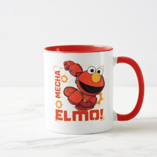 セサミストリート   Mecha Builders Elmoデザイン マグカップ
