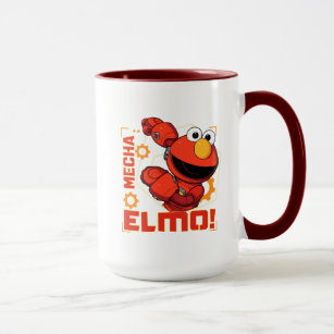 セサミストリート   Mecha Builders Elmoデザイン マグカップ