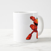 セサミストリート | Mecha Builders Elmo ジャンボコーヒーマグカップ (正面右)
