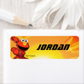 セサミストリート | Mecha Builders Elmo ラベル (インサイチュ)