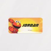 セサミストリート | Mecha Builders Elmo ラベル (デザイン1)