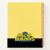 セサミストリート | Mecha Builders Elmo |名前の追加 ノートブック (裏面)