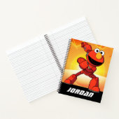 セサミストリート | Mecha Builders Elmo |名前の追加 ノートブック (内部)