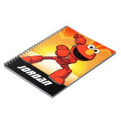 セサミストリート | Mecha Builders Elmo |名前の追加 ノートブック (左側)